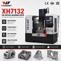 Machine de fraisage CNC verticale XH7132, course 500x320x400mm, broche BT40 3.7kW