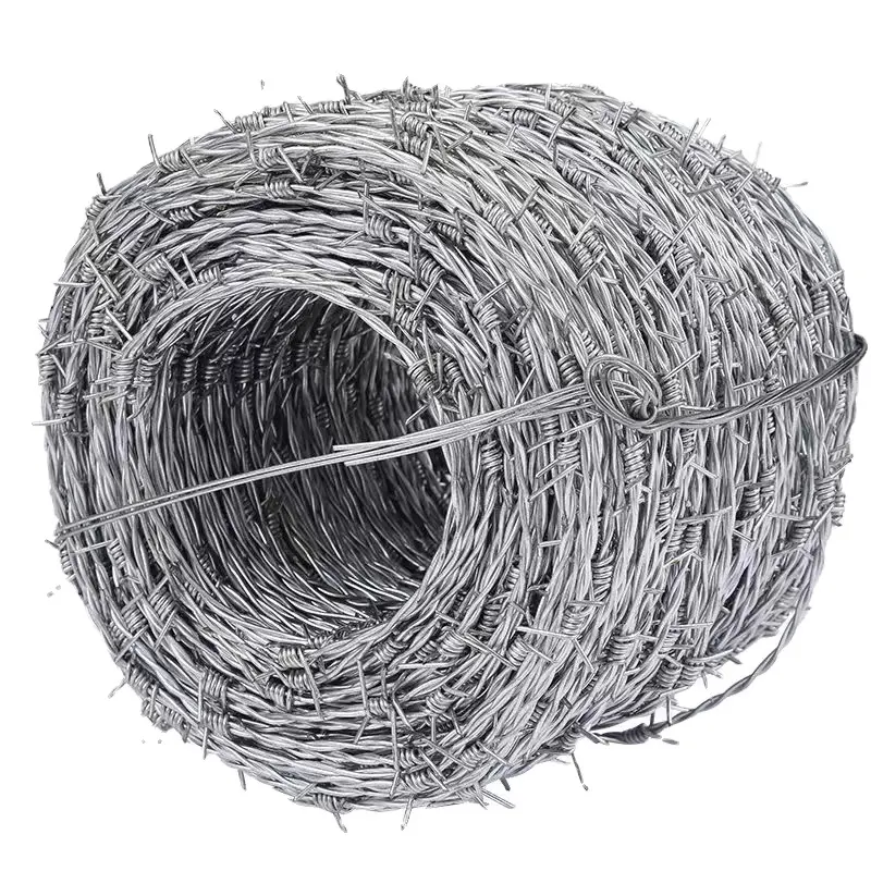 Fabrikgroßhandel 2,5 mm verzinkter Hauptdraht heißgewürfelter Stacheldraht PVC beschichteter Zaun Netz Angebot Schweißen Schneiden Biegen