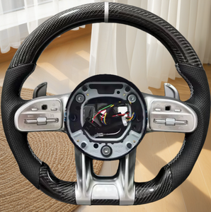 Misura per Benz a <span class=keywords><strong>E</strong></span> S C G <span class=keywords><strong>classe</strong></span> W205 W204 W212 W211 W213 W222 GLA AMG vecchio modello aggiornamento nuovo modello LED in fibra di carbonio volante - Product Image 5