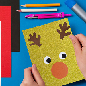 Bview Art A4 250gsm papier cartonné à paillettes pour <span class=keywords><strong>Cricut</strong></span>, bricolage, emballages cadeaux, décoration de fête de mariage d'anniversaire de Noël - Product Image 5