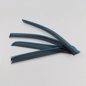 Accessoires extérieurs Pare-soleil latéral Pare-pluie Visière de porte Noir 2023 pour 2012 2016 2018 2019 2020 2021 2022 - Product Image 5