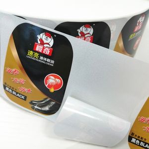Etiqueta adhesiva de impresión autoadhesiva privada personalizada de fábrica de 15 años, resistente al agua y de fuerte viscosidad para exhibiciones de zapatos - Product Image 5