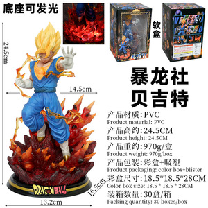 Figura de acción <span class=keywords><strong>Super</strong></span> Saiyan Goten de 24,5 cm, colección Dbz, adorno de anime unisex y modelo de regalo de la popular <span class=keywords><strong>serie</strong></span> - Product Image 2