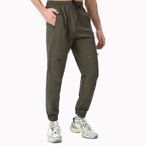Pantalones de Senderismo Personalizados para Hombre con Cintura Ajustable y Múltiples Bolsillos, Pantalones Deportivos Transpirables para Gimnasio - Product Image 2
