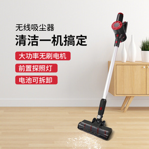 Handheld Cordless <b>Vacuum</b> Cleaner With Led Light Brushless Motor <b>Portable</b> Battery Operated For Home Cleaning - Product Image 1