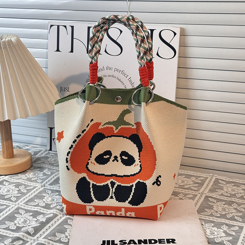 Panda citrouille