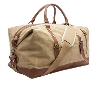 กระเป๋าเดินทางแบบถือ SUPREX ENTERPRISES PU Weekender Duffle พร้อมช่องใส่รองเท้า ปรับแต่งได้ คุณภาพดี รับรองคุณภาพ พร้อมโลโก้บริษัทขนสัตว์ แบรนด์ดัง น้ำหนักเบา - Product Image 1