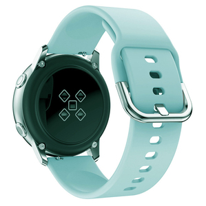 18mm 20 22 <span class=keywords><strong>mm</strong></span> Flexible avec Boucle Bracelet de Montre en Silicone Durable pour Samsung <span class=keywords><strong>Galaxy</strong></span> <span class=keywords><strong>Active</strong></span> 2 <span class=keywords><strong>Watch</strong></span> 5 - Product Image 2