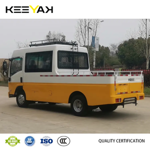 Meilleur vendeur <span class=keywords><strong>Camion</strong></span> utilitaire mini ISUZU 4x2 Camions spéciaux <span class=keywords><strong>Camion</strong></span> utilitaire ISUZU avec clôture 128 CV Prix d'usine à vendre - Product Image 6