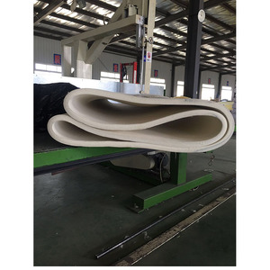 <span class=keywords><strong>Polyester</strong></span> Nomex cảm thấy Terry vải ironer vành đai thoáng khí PU tráng không dệt nhuộm mô hình - Product Image 3