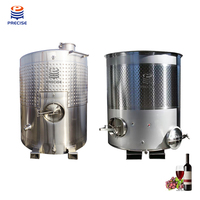 Cuves de fermentation en acier inoxydable à fond conique 150l machines pour le traitement du vin