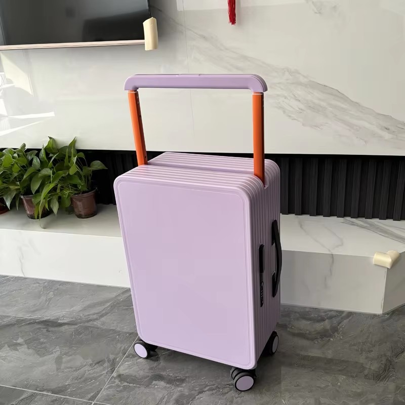 Trolley viola+arancione
