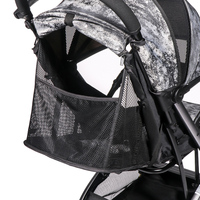 Baobaohao Ventes Directes Haute Qualité Portable Alliage Double Poussette Bébé Chariot Pliable Nouveau-nés Landau Haute Usine Nouveau