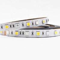 Bande lumineuse LED RVB + W DC24V Flex RGB + W Bande lumineuse LED à double puce LED Diodes RVB couleur blanche pour la décoration de rétroéclairage TV