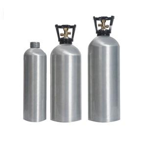 Cilindro de Gas <span class=keywords><strong>CO2</strong></span> Recargable de Aluminio de 10 lb/20 lb para Bebidas y Acuarios - Product Image 1