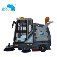 Mini Hippo 48v, nettoyeur de voirie à 3 roues, M230-2, machine de nettoyage, système à double ventilateur, aspirateur électrique neuf, balayeuse de sol et de rue