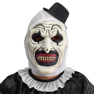 Máscara de Payaso Terrorífica, Disfraz de Payaso, Látex Suave, Demonio Sangriento, Joker Malvado, Máscaras de Disfraz para Fiesta de Halloween para Adultos - Product Image 3