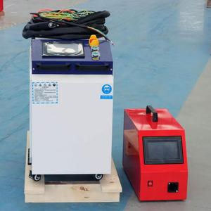 Machine de nettoyage au laser, nettoyeur laser, décapant de rouille au laser, machine laser pour l'élimination de la rouille, laser pour le décapage de peinture, élimination des oxydes, graffiti - Product Image 1