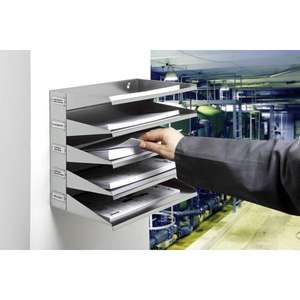 DURABLE - 3360-01 Mail sorting module with 5 shelves A4 - EAN 4005546989464 ORGANIZATION AND <b>FILING</b> PRODUCTS FILE <b>CABINETS</b> - Product Image 4