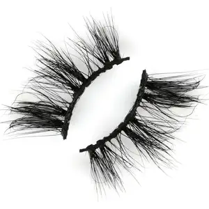 Comfortable to wear corner lashes mink lashes false lashes for daiy use