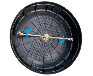 2500psi chổi nước bàn chải tay nhỏ đẩy sàn chà sàn 13nch bề mặt sạch hơn tập tin đính kèm đĩa điện máy giặt cho Patio làm sạch - Product Image 5