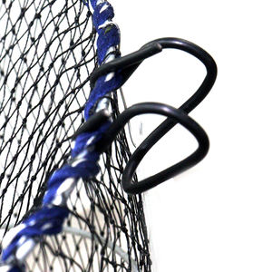 मछली पकड़ने के उपकरण तैरते मछली पिंजरे 45*90 सेमी जस्ती फ्रेम क्रैब ट्रैप - Product Image 2