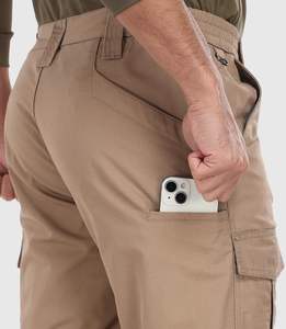 Venta al por mayor pantalones cargo tácticos resistentes al agua 9 bolsillos funcionales para aventuras al aire libre recto para senderismo - Product Image 3