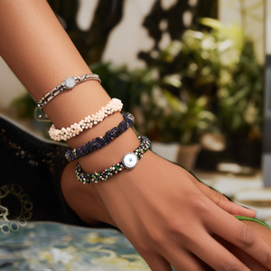 BBBA-04158 Fashion <b>Beaded</b> <b>Bracelets</b> Elegant and Stylish Accessories for Women - Product Image 3