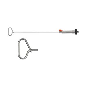<span class=keywords><strong>Retractor</strong></span> de dedo dorado Instrumento quirúrgico de base de fórceps articulados laparoscópicos manuales en metal inoxidable - Product Image 4
