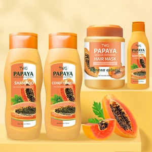Shampoo et après-shampoing à la <span class=keywords><strong>papaye</strong></span> TWG Shampoo Factory, <span class=keywords><strong>masque</strong></span> capillaire, lotion corporelle éclaircissante, shampooing antipelliculaire, ensemble de soins capillaires à la <span class=keywords><strong>papaye</strong></span> - Product Image 1