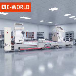 Máquina de Corte Automática CNC de Doble Cabezal para el Procesamiento de Perfiles de Aluminio para la Fabricación de Ventanas y Puertas - Product Image 1