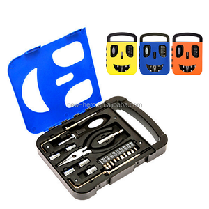Quà Tặng Khuyến Mãi 25 Mảnh Làm Việc Ánh Sáng Khẩn Cấp Dụng Cụ Tay Nhỏ Gọn Hộp Công Cụ Hộ Gia Đình Bánh Tuốc Nơ Vít Bit Ổ Cắm Công Cụ Kit Set - Product Image 5