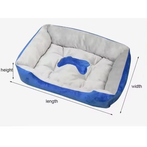 Free Sample Cotton Polyester Cozy Life Comfortable Sofa Cat Warm Soft <b>Dog</b> Pet <b>Bed</b> - Product Image 3