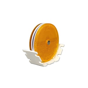 Réflecteurs de balisage routier de haute qualité à meilleure efficacité de réflexion, réflecteurs de garde-corps ronds de 80 mm - Product Image 3