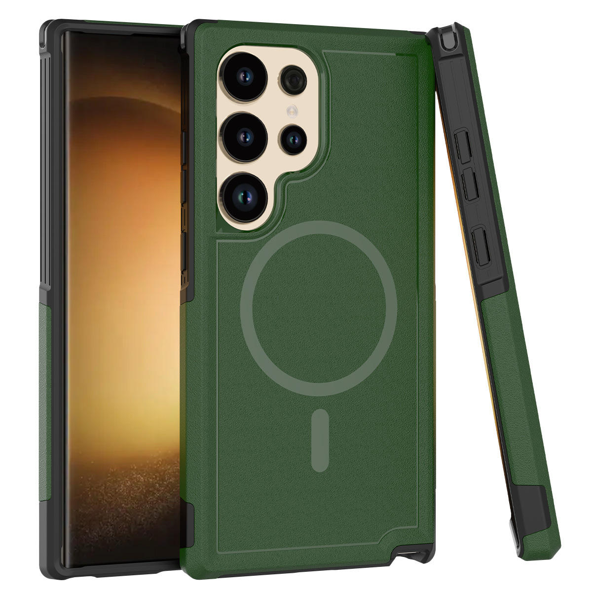 สีเขียว