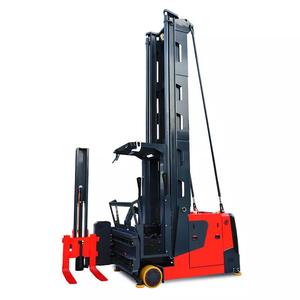 VNA asansör dar yönlü forklift Man-up 3 yollu çatal döndürme fonksiyonu 3 yollu palet istifleyici vinç satılık - Product Image 3