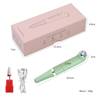 Lampe de polissage pour ongles rechargeable par USB, stylo de polissage pour ongles, lampe de luminothérapie portable, stylo en forme de stylo