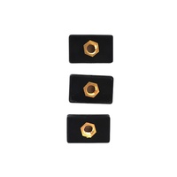 Rails et guides coulissants en cuivre recouvert d'acier Yak Outdoors pour kayaks, bateaux, canoës, modèle YKZ-17