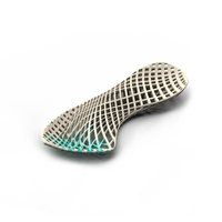 Semelle intérieure amortissante imprimée en 3D SLS conception en nylon semelle de chaussure imprimée en 3D usinage CNC pour application de machines