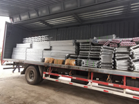 Échafaudage mobile en aluminium et tour d'échafaudage télescopique pliable, jusqu'à 10 m de hauteur