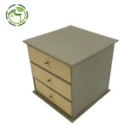 Organisateur de bureau écologique personnalisé boîte en papier artisanal boîte de rangement carton cadeau emballage tiroir boîte à bijoux