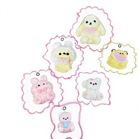 Bibs Little Bear Squeeze Stress Relief Creamy Mud Super Soft Food Grade Silicone Gadget Toy PVC/EVA Bagged Zhejiang Made