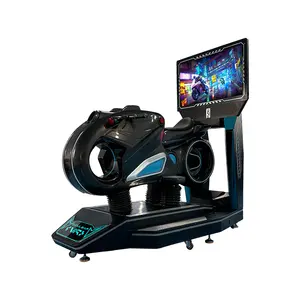 VR Racing Simulator 9d Virtual Reality Racing Simulator Driving Racing Arcade VR Machine 2024 Children And Adults Arcade Riding