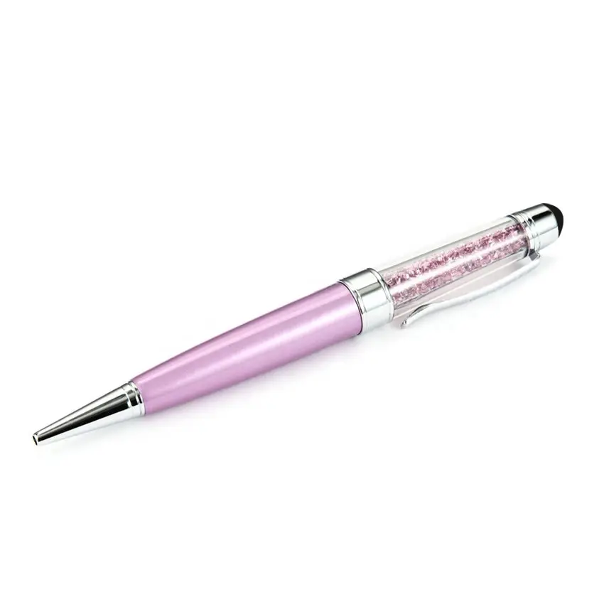 Caneta esferográfica usb de alta velocidade 3.0 com toque, caneta acrílica personalizada para presente, pen drive flash usb