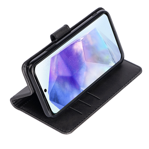 Custodia a Portafoglio in Pelle per Samsung <span class=keywords><strong>Galaxy</strong></span> S26 Ultra S26 <span class=keywords><strong>FE</strong></span> S25 S24 S23 <span class=keywords><strong>S21</strong></span> S20 Plus S10 con Scomparti per Carte e Protezione Antiurto - Product Image 5