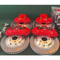 Kit de freinage surdimensionné pour Mercedes E300L W213 avec étriers intégrés EPB, 6 pistons avant + 4 pistons arrière, rotors percés 390mm/360mm