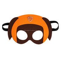 Cosplay Skeleton One-Eye Patch Halloween Pirate Masque Feutre Animal Motif Drôle Fête D'anniversaire Décorations Enfants Adultes