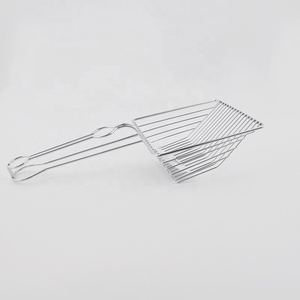 Product Cleaning stainless steel pet cat litter scooper pet poop scooper - Product Image 2