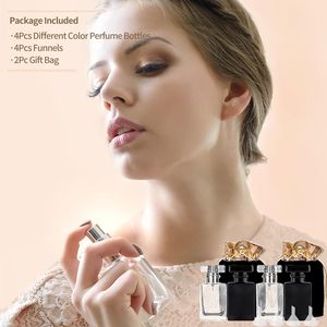 Flacon de parfum classique en verre rectangulaire mat noir 30ml 50ml 100ml, rechargeable avec pulvérisateur à pompe, sérigraphie, pour diffuseur à bâtonnets - Product Image 6