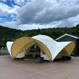 Carpa de Lujo Impermeable con Techo de Cúpula de Pétalos Grandes para Acampar al Aire Libre, Alojamiento, Comedor, Habitación Privada, Hotel y Restaurante - Product Image 6